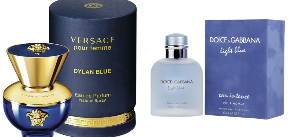 Dolce & Gabbana Light Blue vs. Versace Dylan Blue