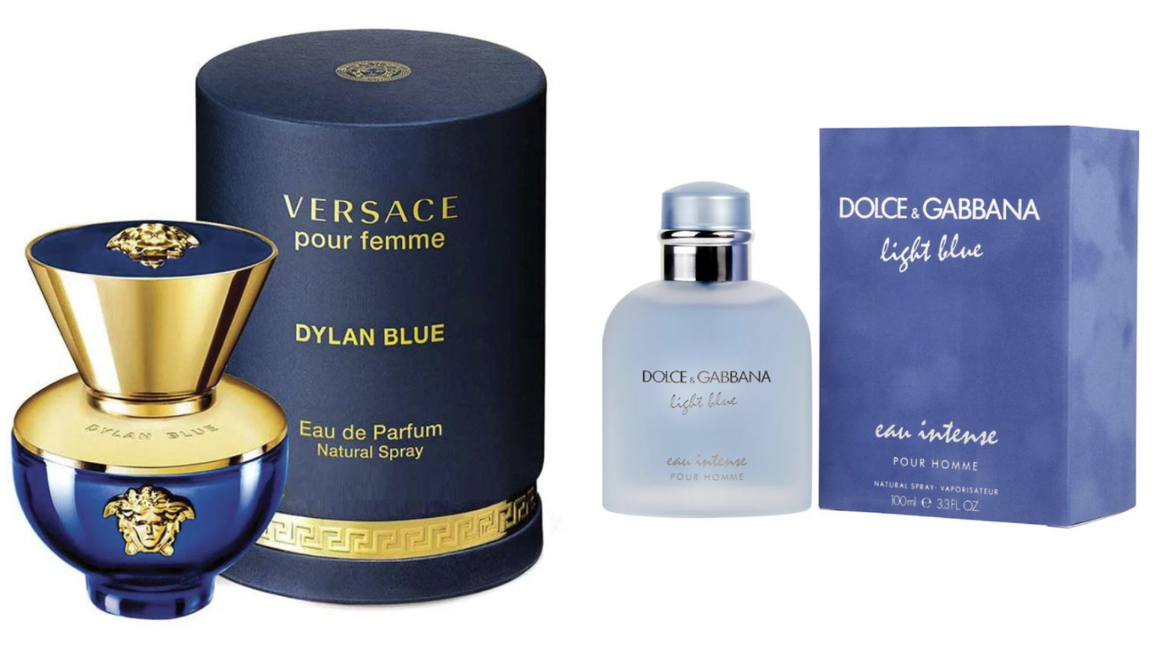 Dolce & Gabbana Light Blue vs. Versace Dylan Blue