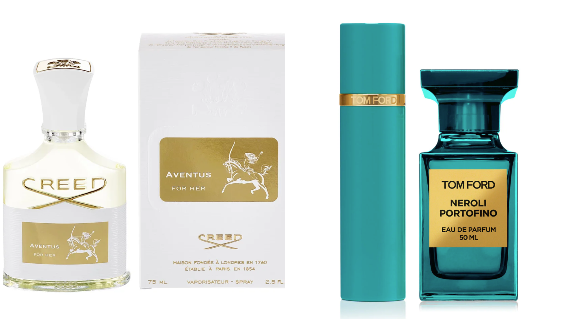 Aventus for Her (Creed) vs. Tom Ford Neroli Portofino
